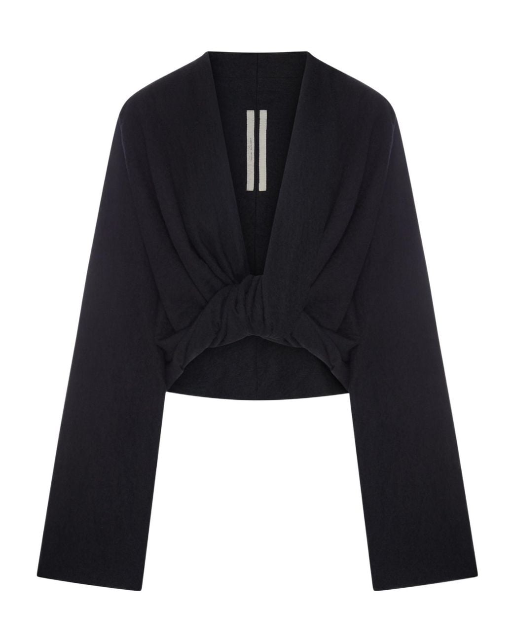 Rick Owens Black Long-Sleeved Top