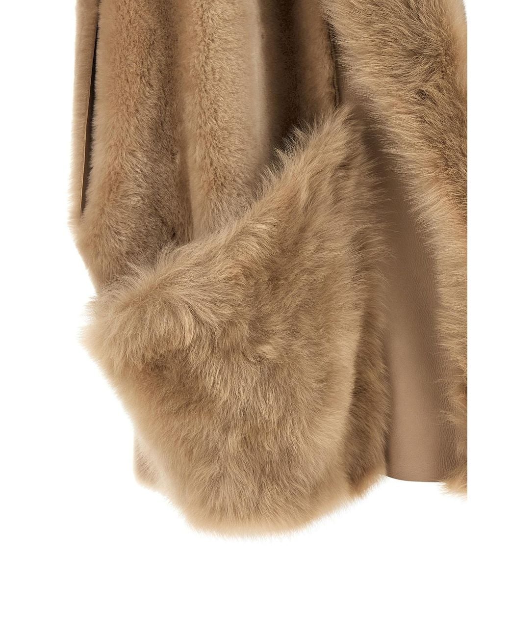 Blancha Brown 'Toscana' Shearling Vest