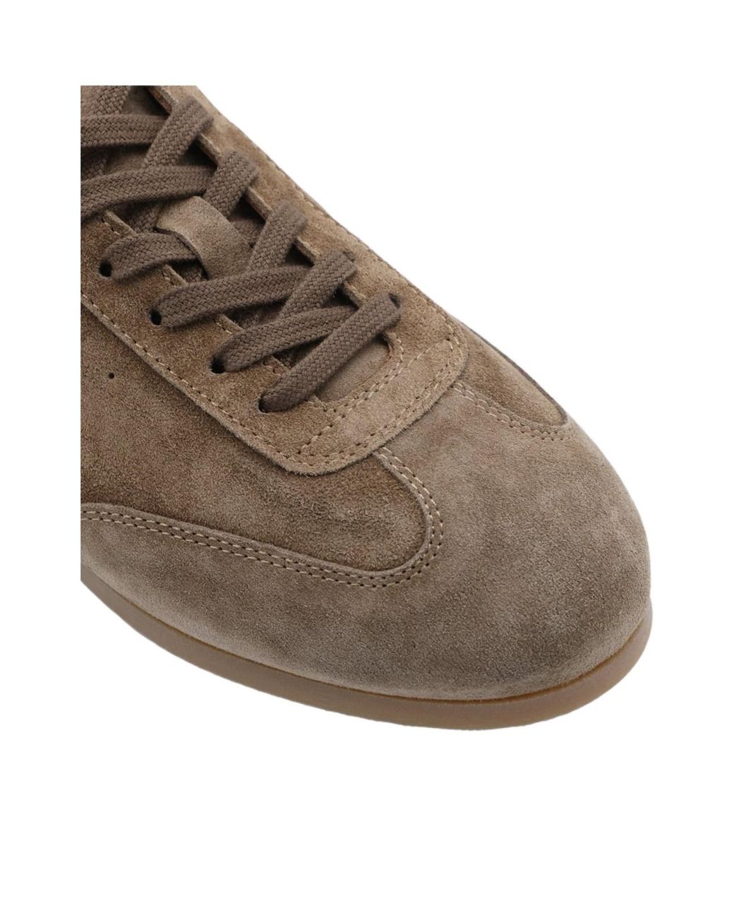 Common Projects Brown Perforated-Detail Sneakers