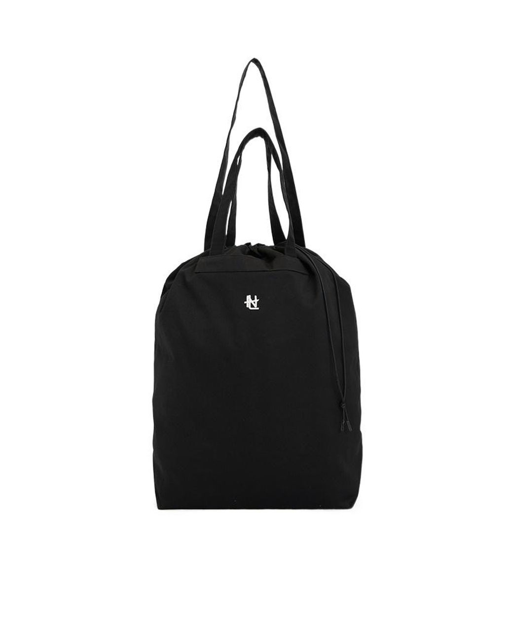 Nanamica Black Logo Tote Bag