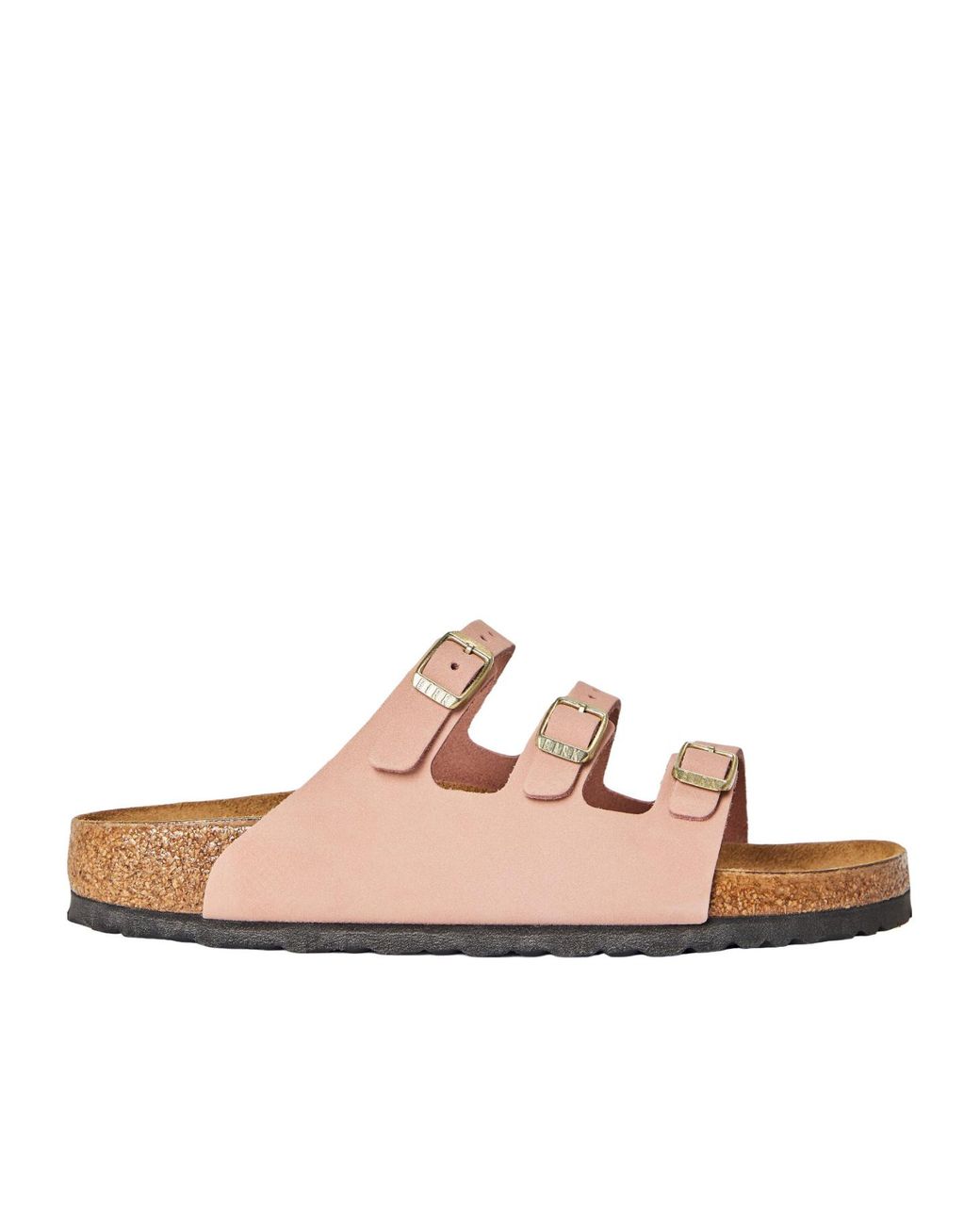 Birkenstock Pink Florida Hex Flat Sandals