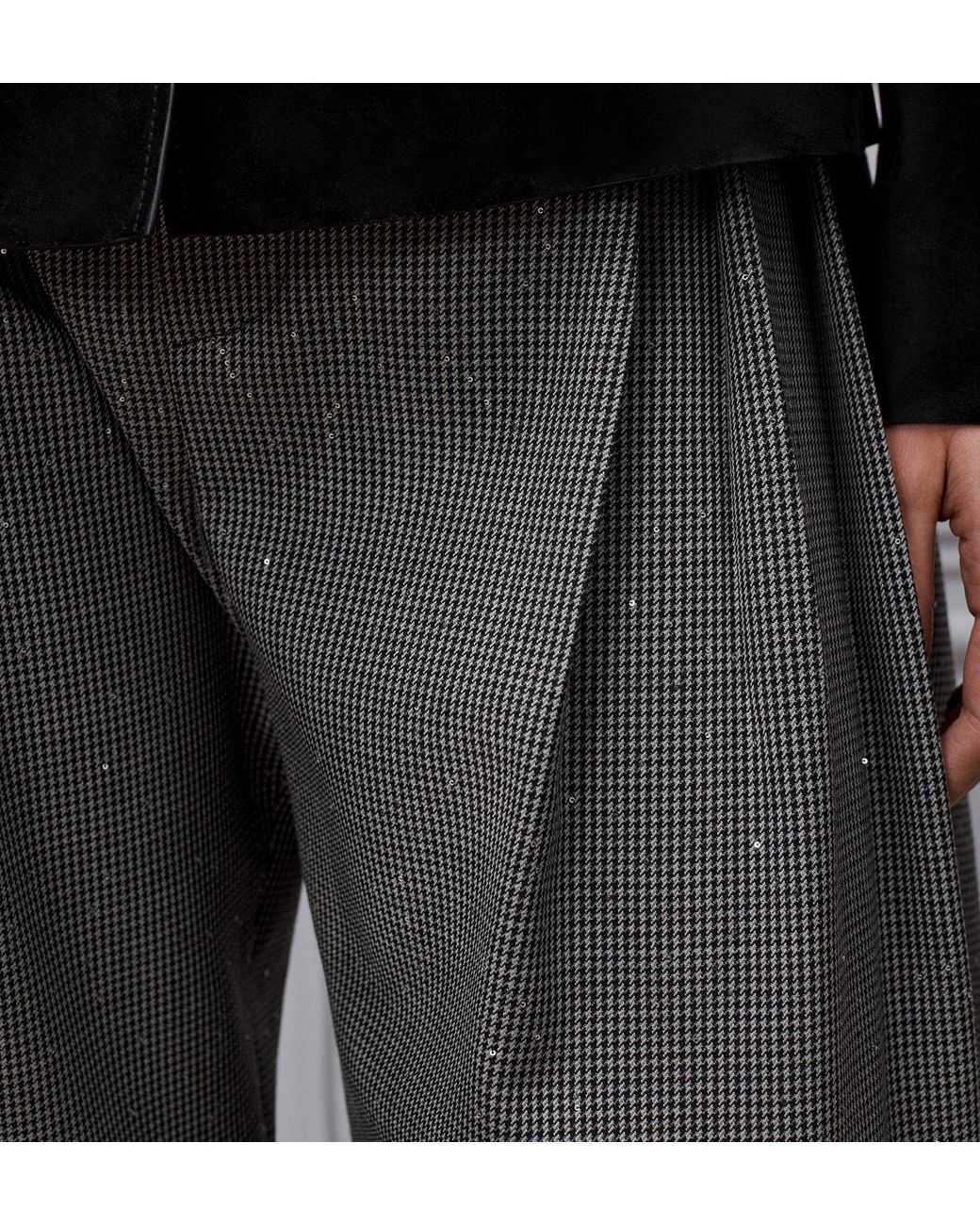 Dior Gray Pleated Pants