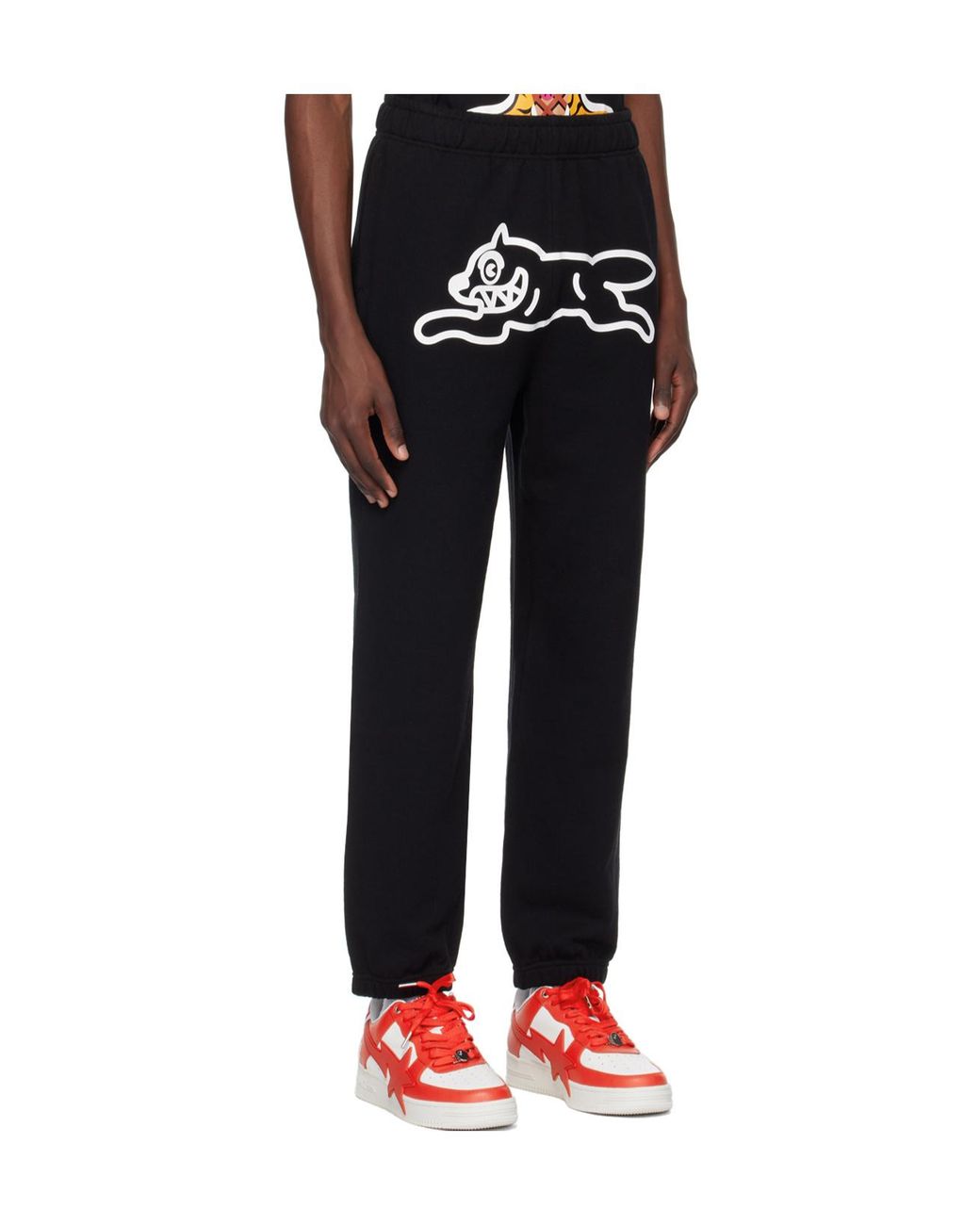 ICECREAM Black トラックパンツ for men