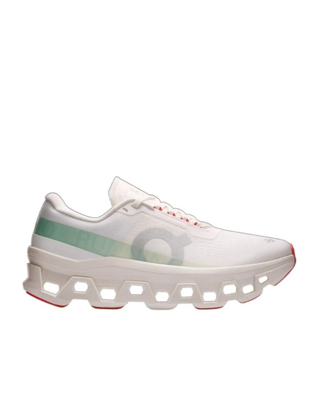 On Shoes Pink Cloudmonster 1 Lace-Up Sneakers