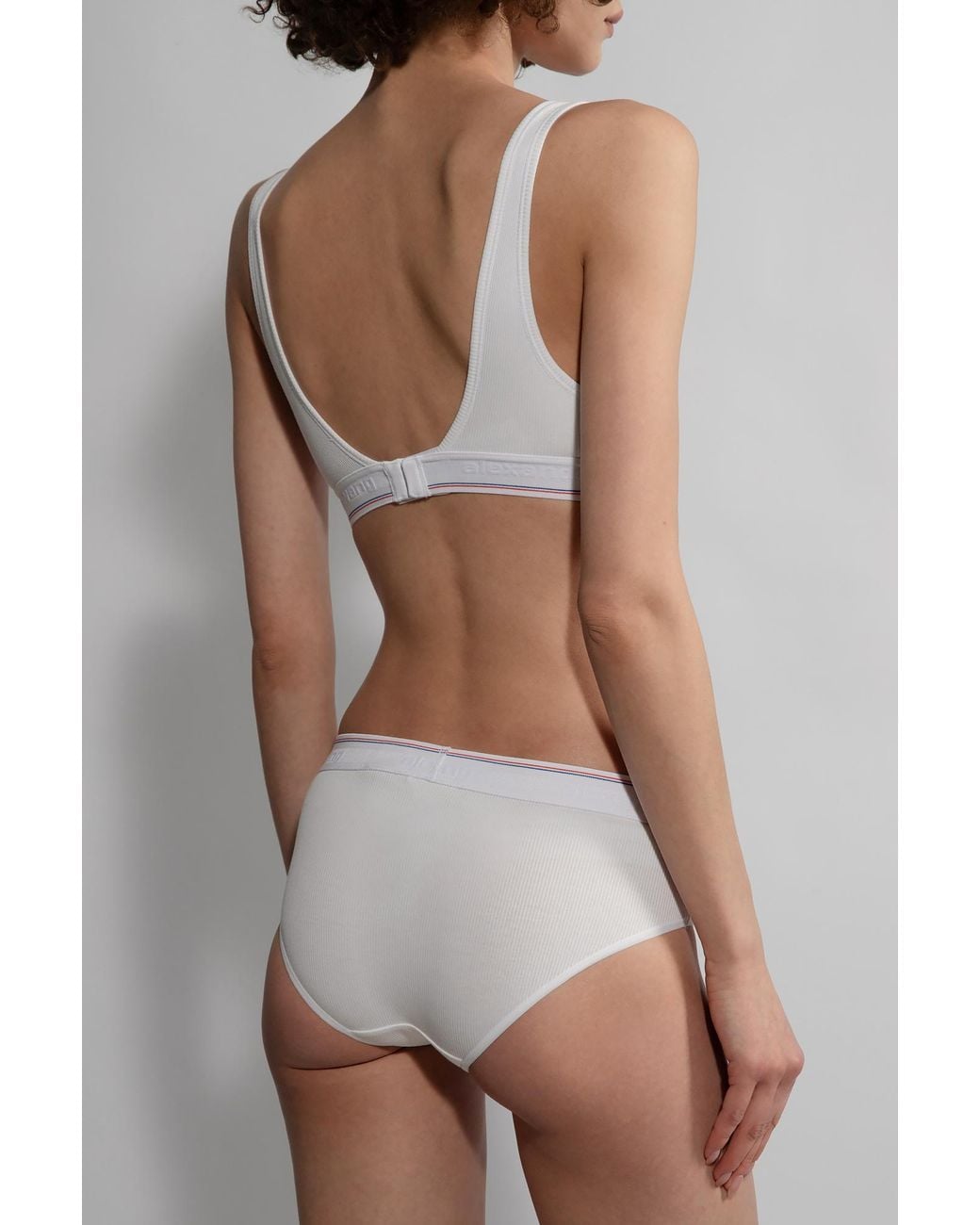Alexander Wang White Logo Underwear