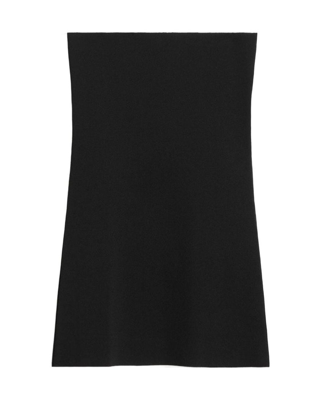 Totême Black Totême Strapless Fitted Top