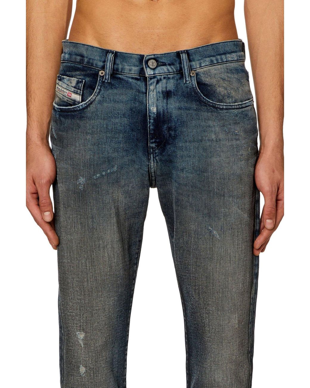 DIESEL Blue 2019 D-Strukt Slim-Fit Jeans for men