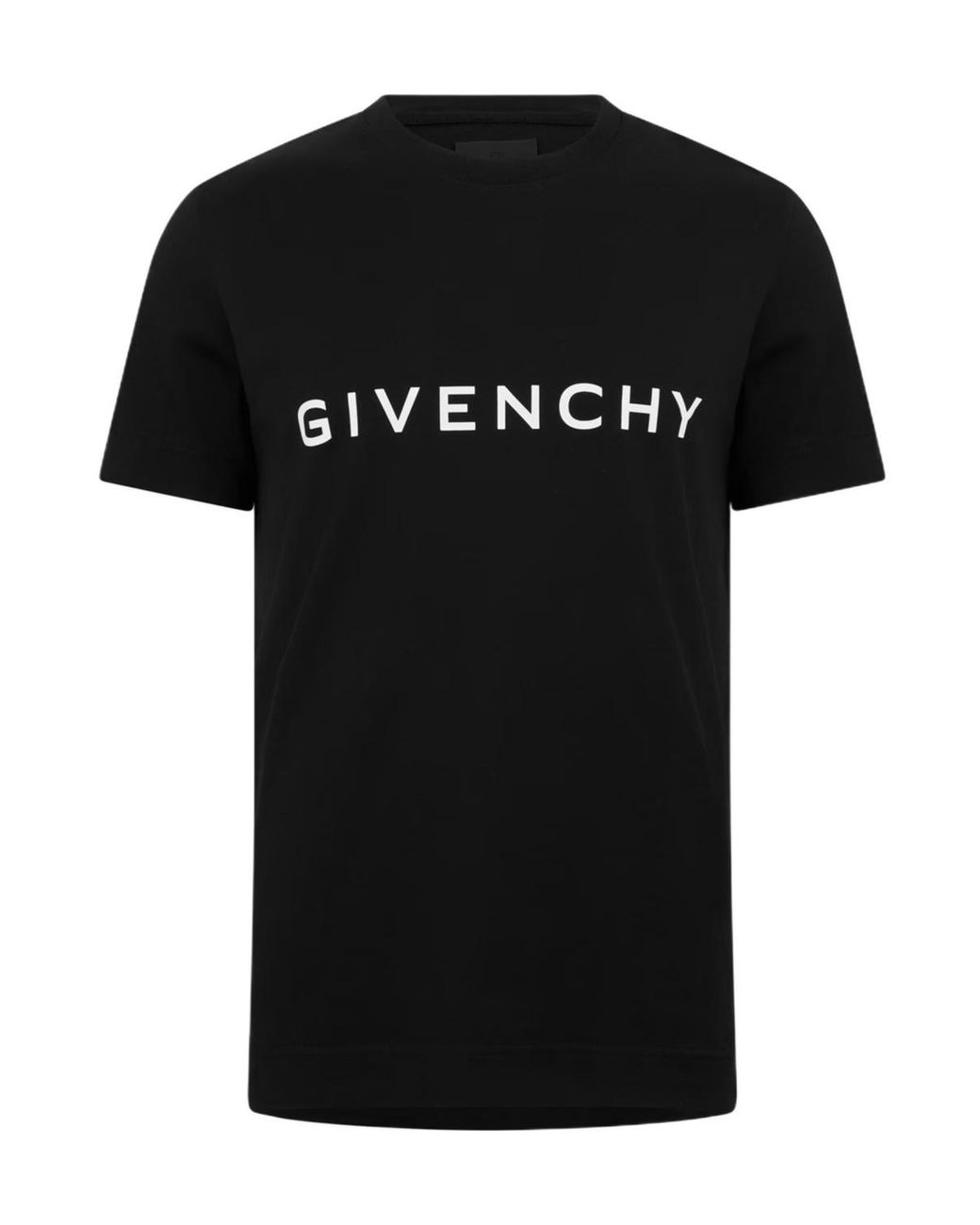 Givenchy Black Slim Fit Logo T-Shirt for men