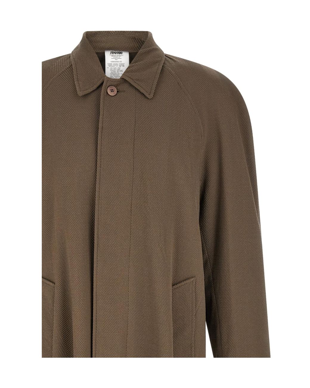 Magliano Brown Caligo Coat for men