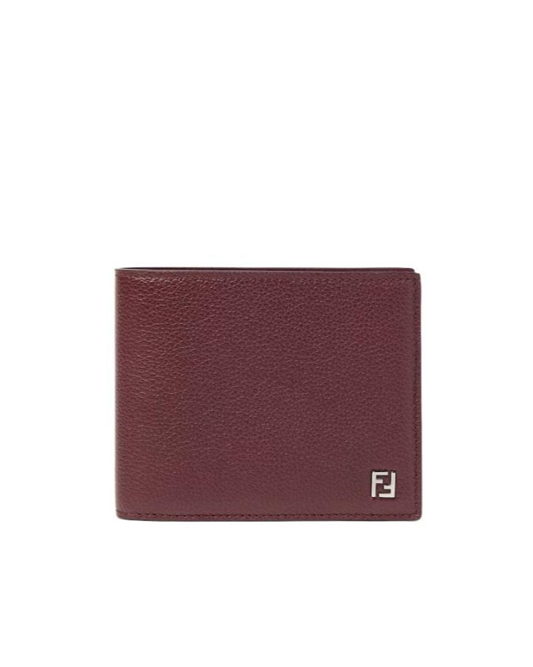 Fendi Purple Ff Wallet for men