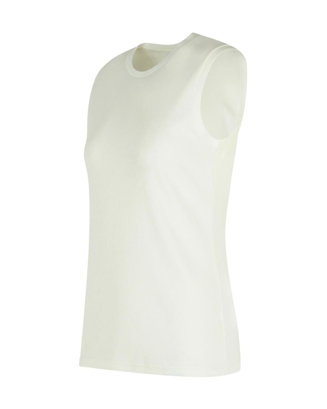 Jil Sander White 3 Pack Logo Embroidered Top
