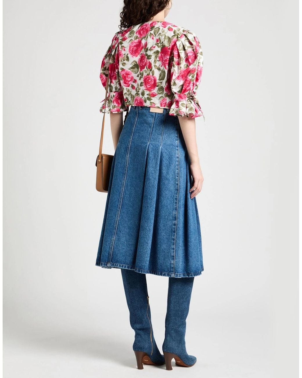 Chloé Pink Floral Shirt