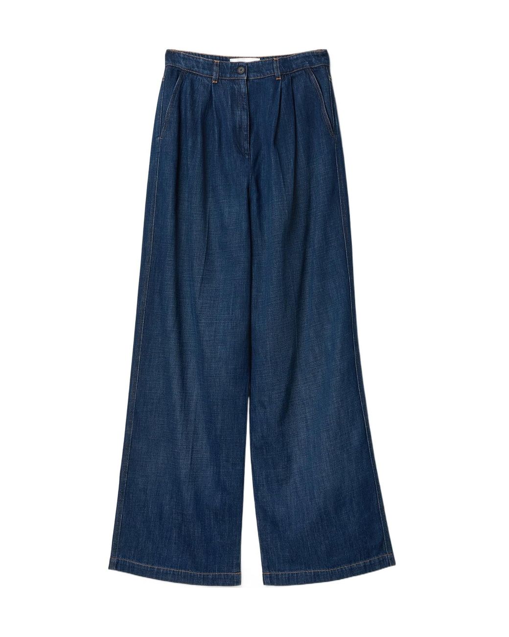 Lanvin Blue Wide-Leg Jeans