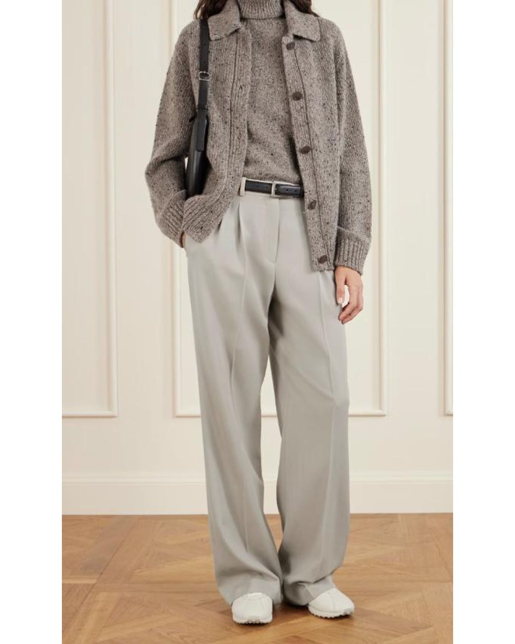 The Row Gray Virgil Pants