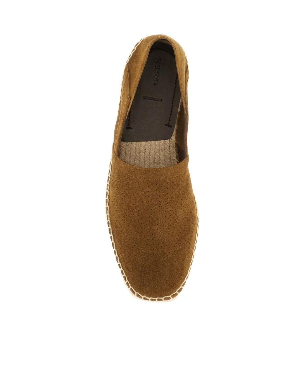 Tom Ford Brown Suede Espadrilles for men