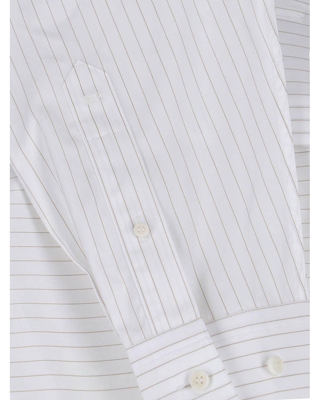 Phoebe Philo White Long-Sleeved Shirt