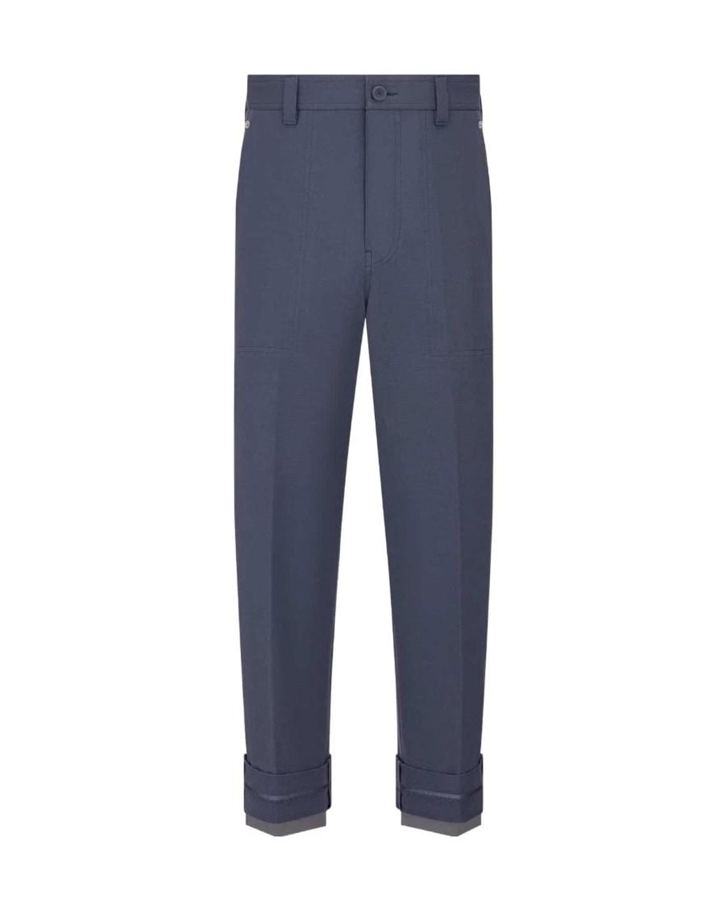 Dior Blue Homme Straight-Leg Trousers for men