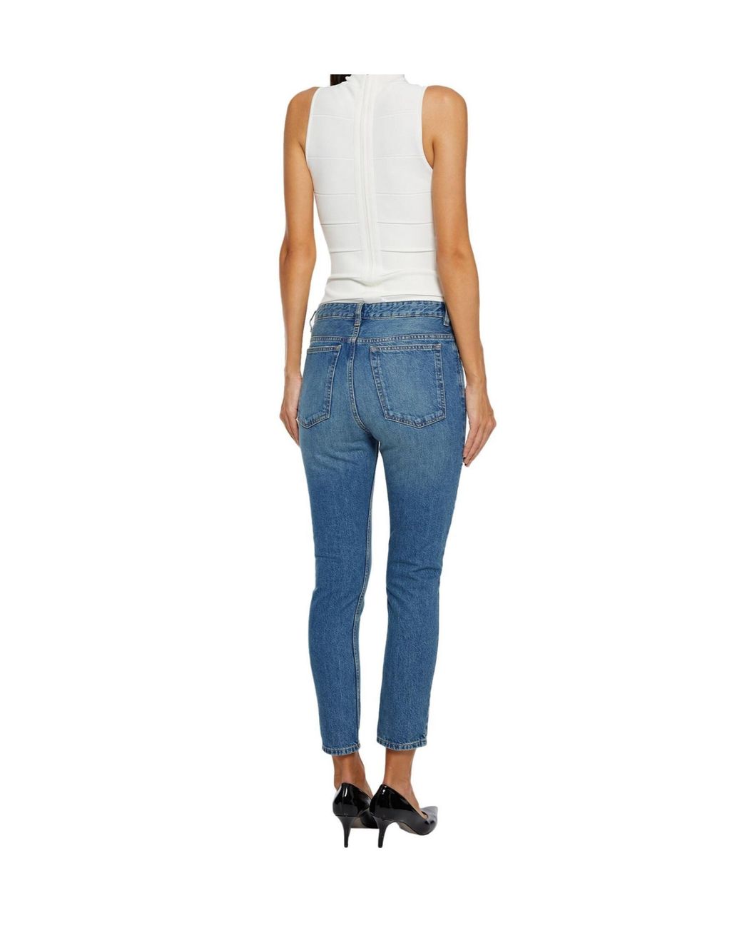 Isabel Marant Blue Slim-Fit Jeans