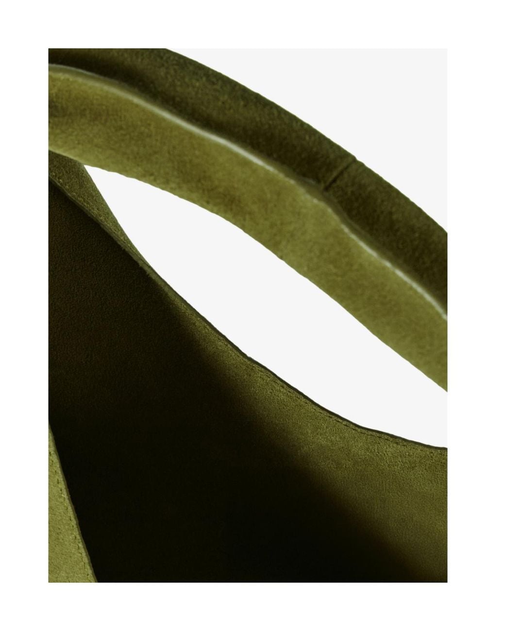 A.P.C. Green Neige Hobo Bag