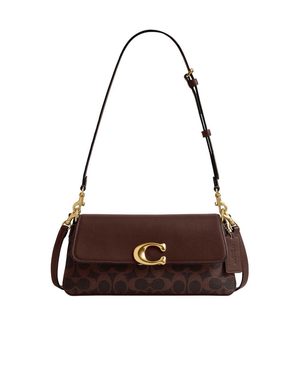COACH Brown Jet Shoulder Bag
