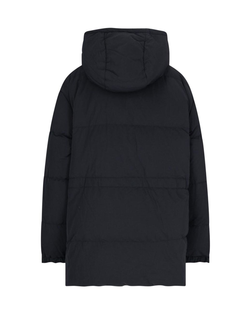 Burberry Metallic Checked Hooded Reversible Down Jacket