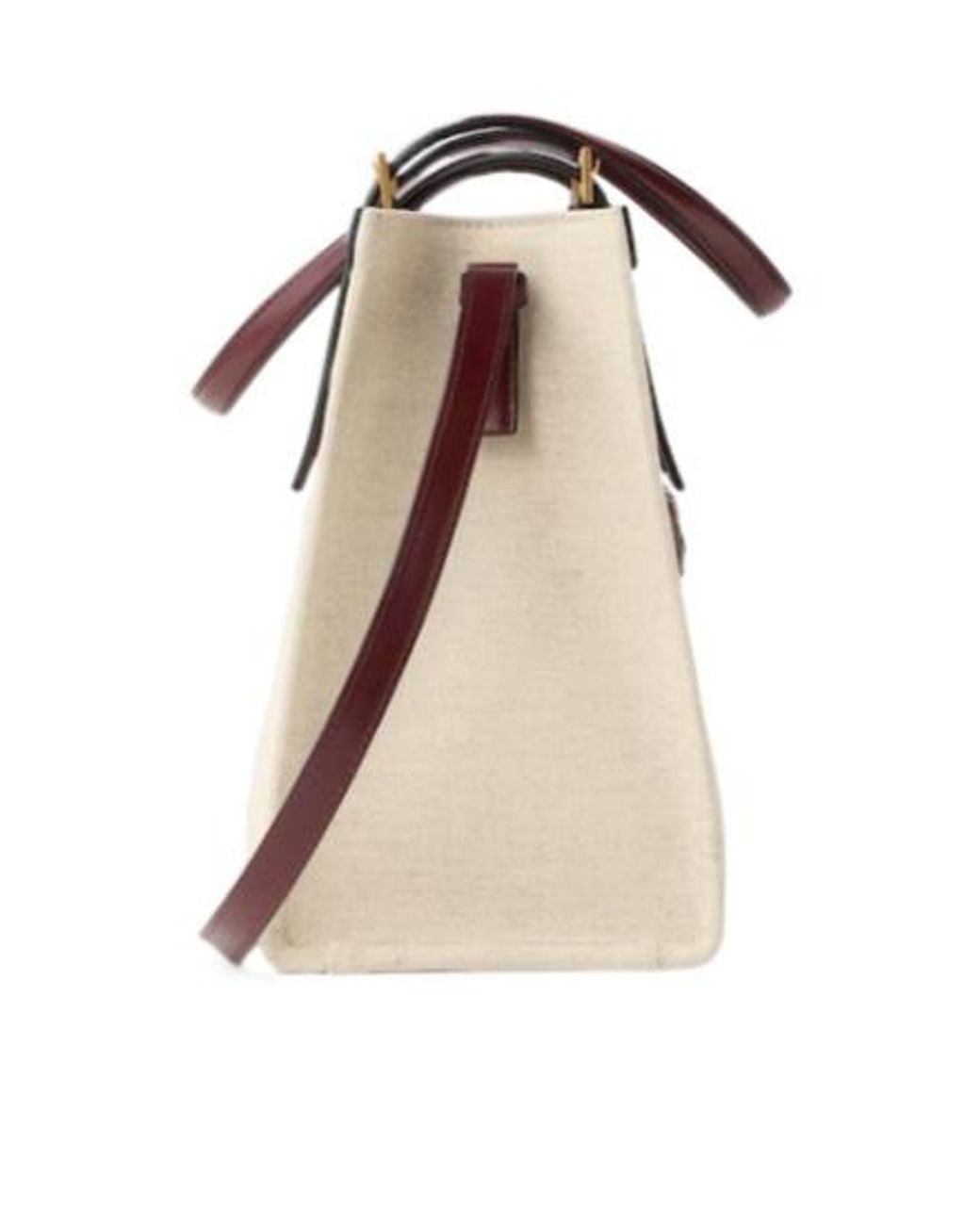Versace Brown Rivi Re Logo Tote Bag