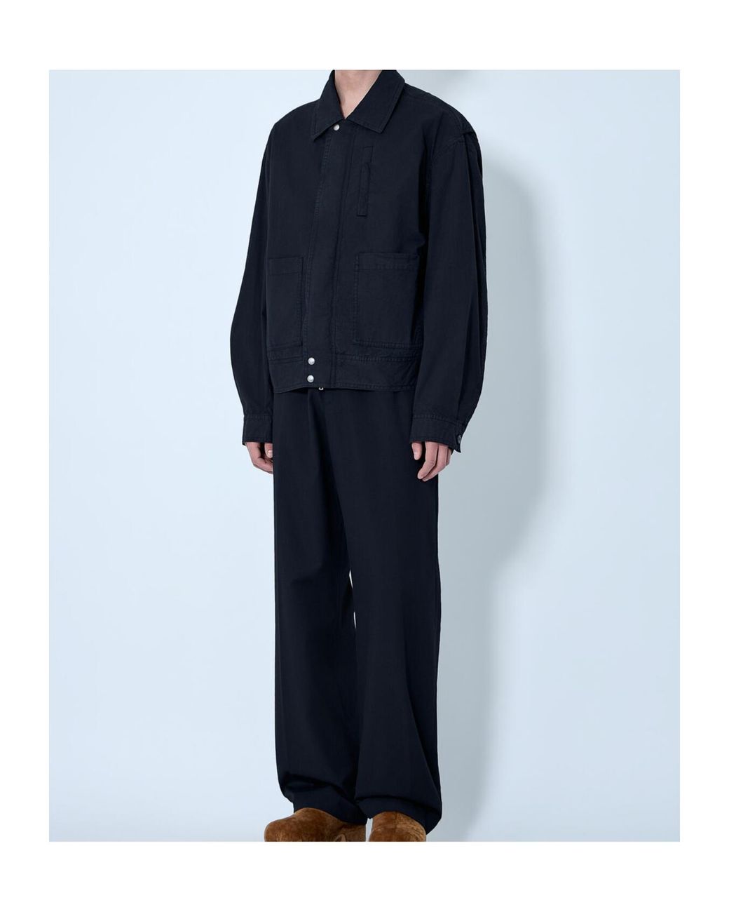 Dries Van Noten Black Veperny Jacket for men