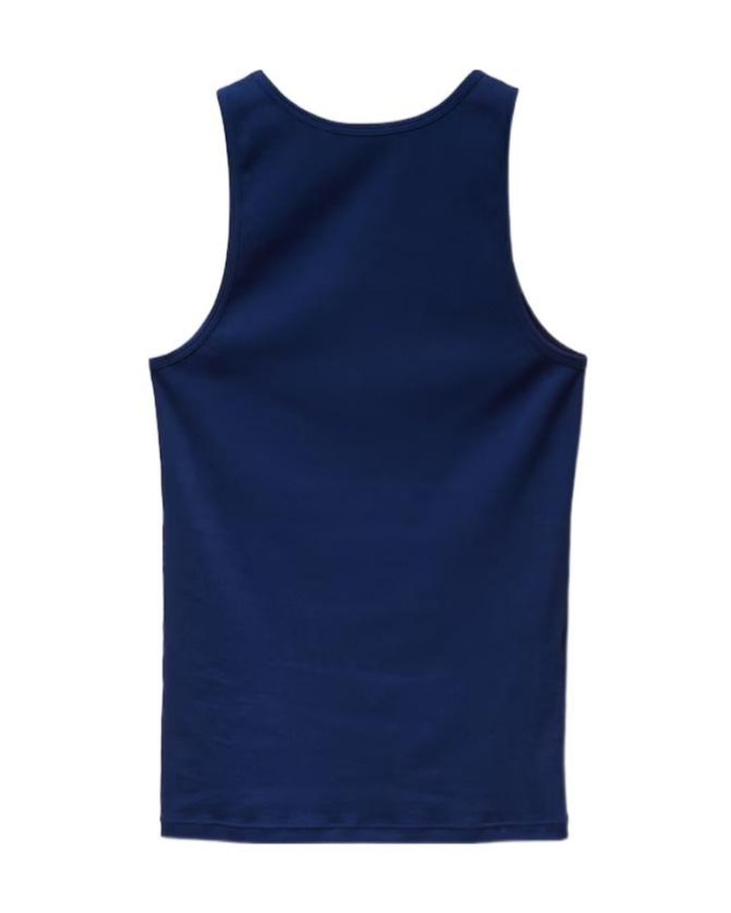 Versace Blue Logo Ribbed Underwear Top for men