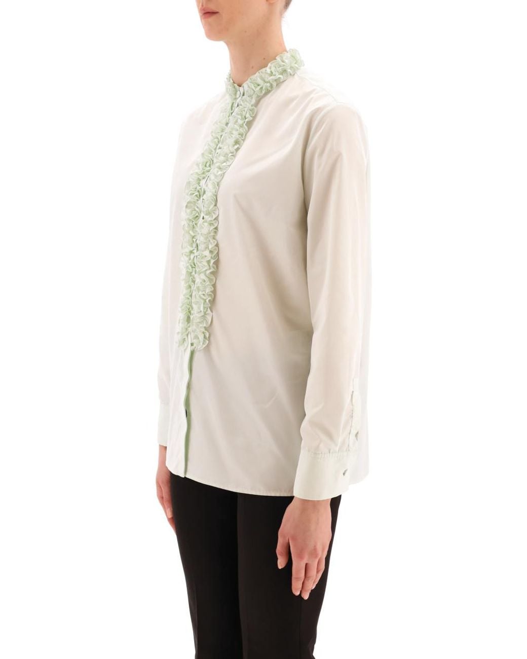 Jil Sander White Long-Sleeve Shirt