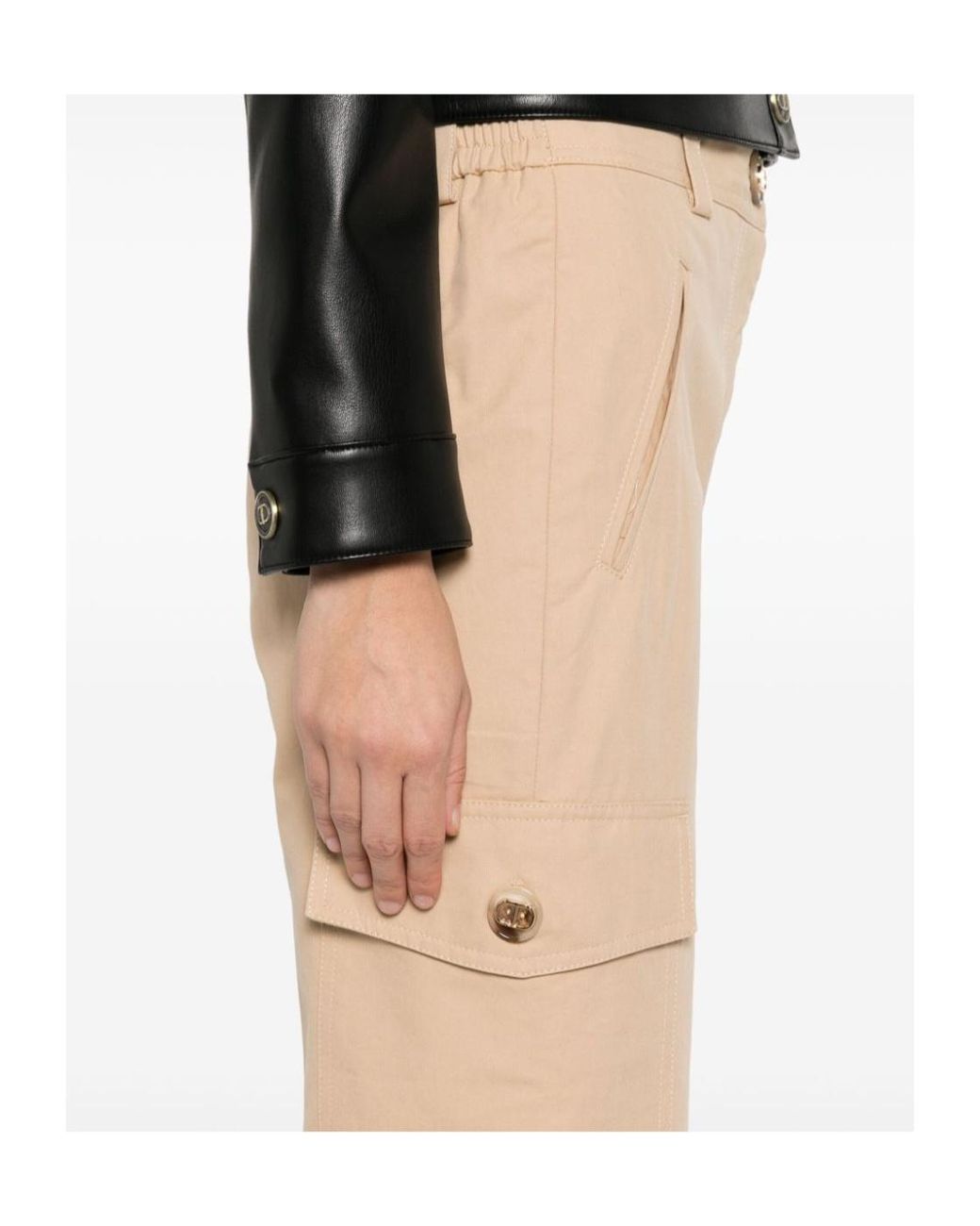 Twinset Natural Cargo Pants