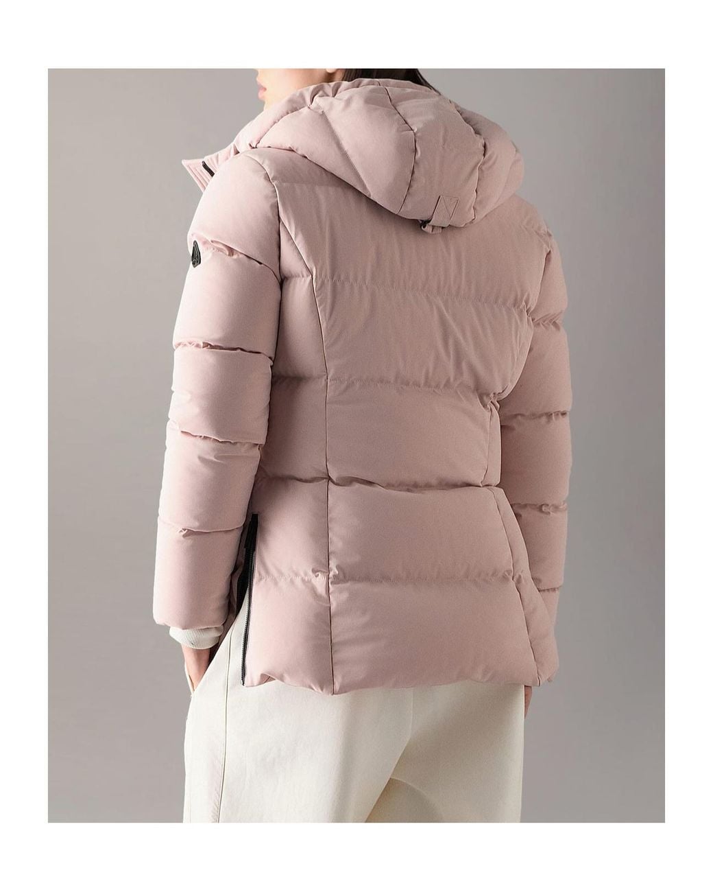 Moose Knuckles Pink Soho Down Bomber