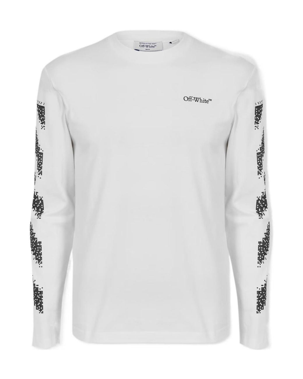 Off-White c/o Virgil Abloh White Logo Long-Sleeve T-Shirt for men