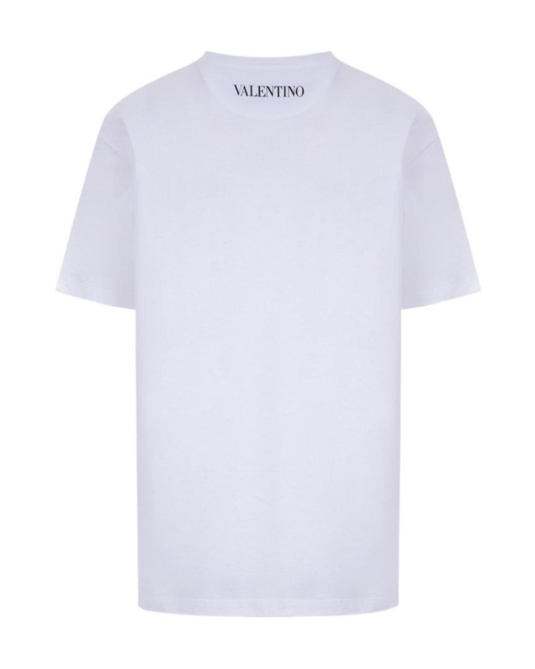 Valentino Blue Dragons Garden Print T-Shirt for men