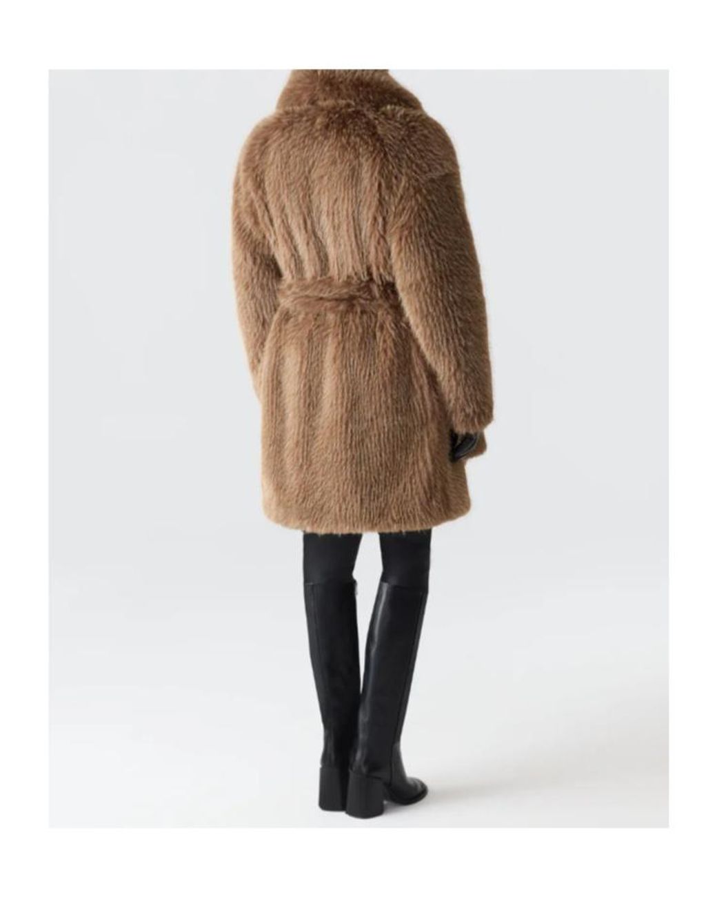 Mackage Brown Kacela Belted Jacket