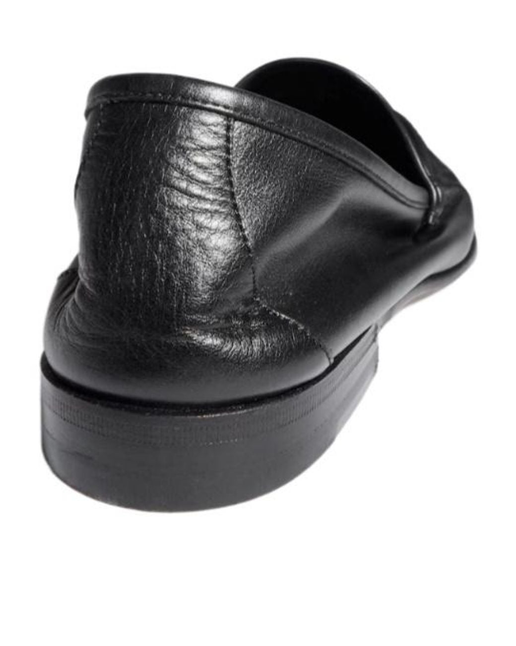 Gucci Black Lugano Horsebit Detailed Loafers for men