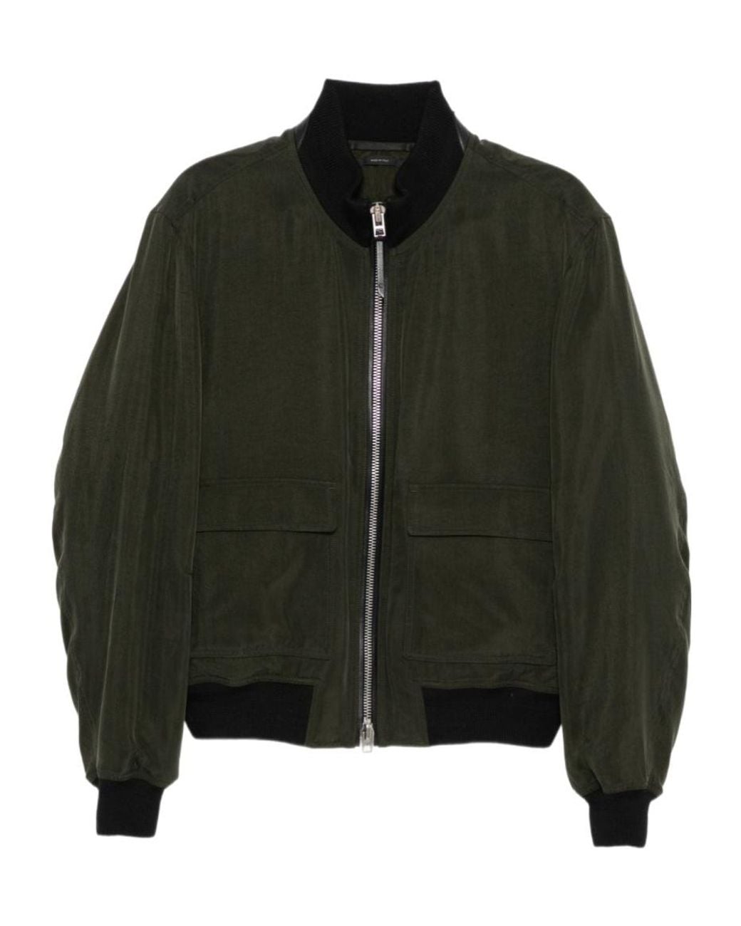 Tom Ford Black Gabardine Jacket for men