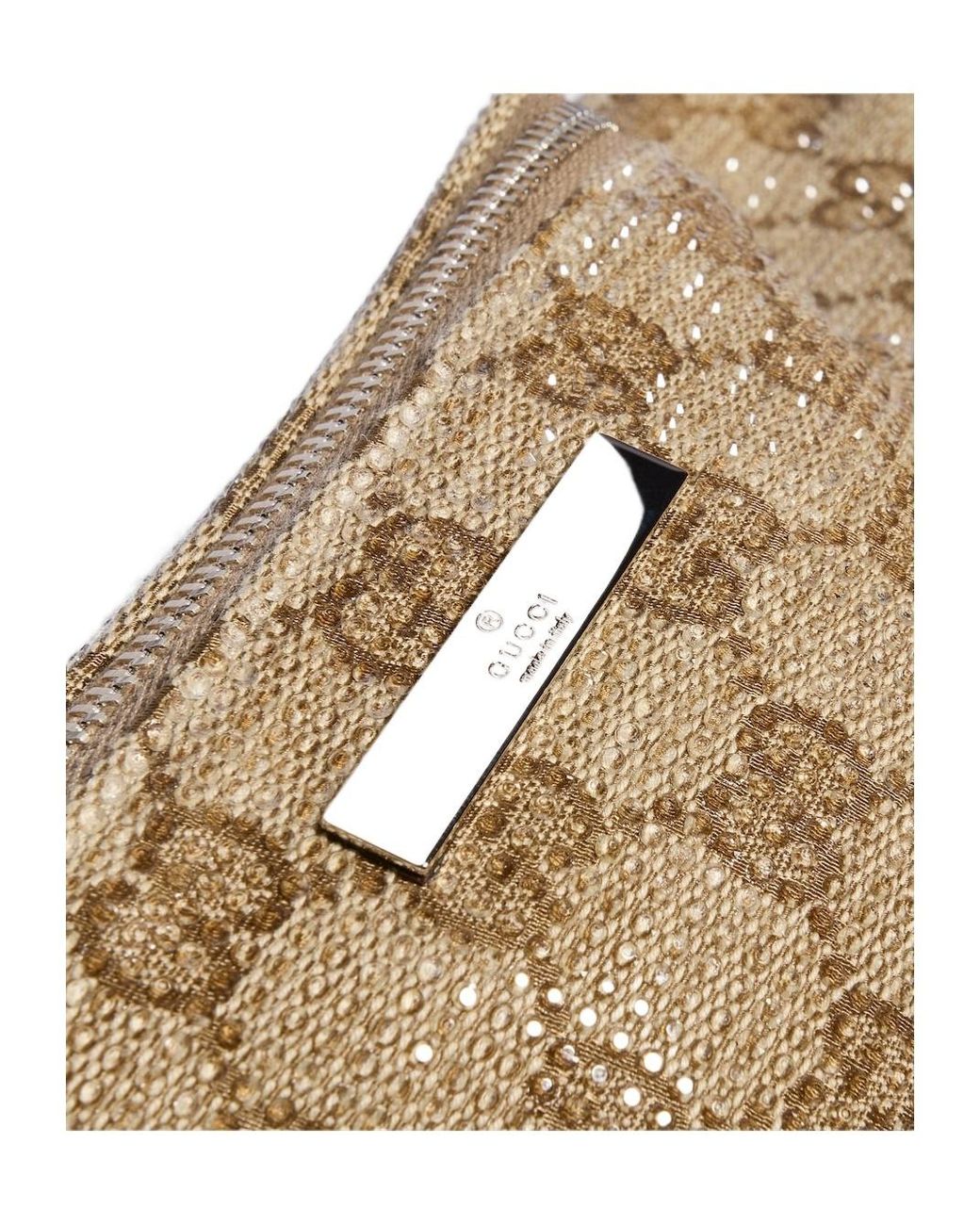 Gucci Multicolor Flatpack Crystal Small Belt Bag