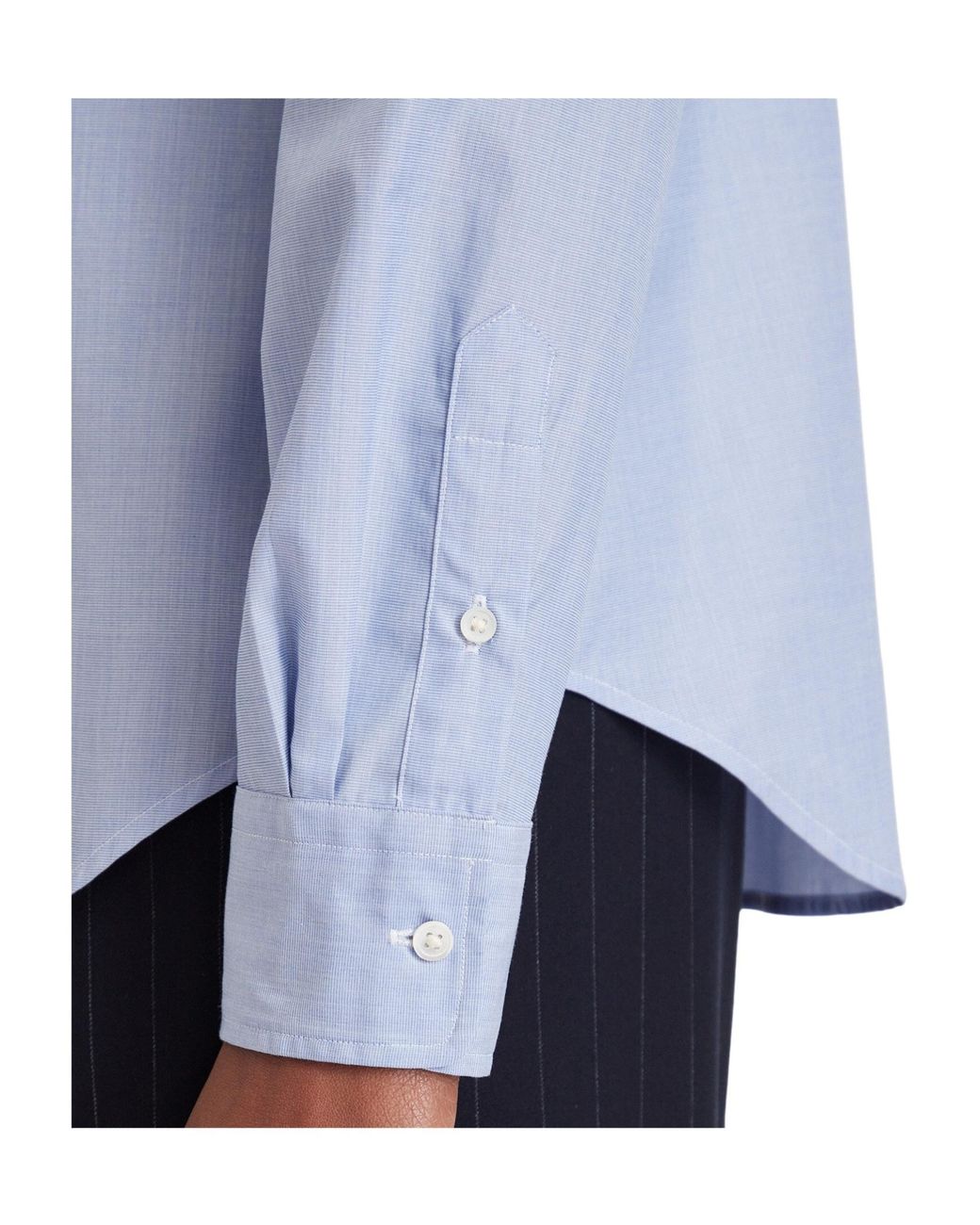 Polo Ralph Lauren Blue Slim-Fit Cotton Poplin Shirt