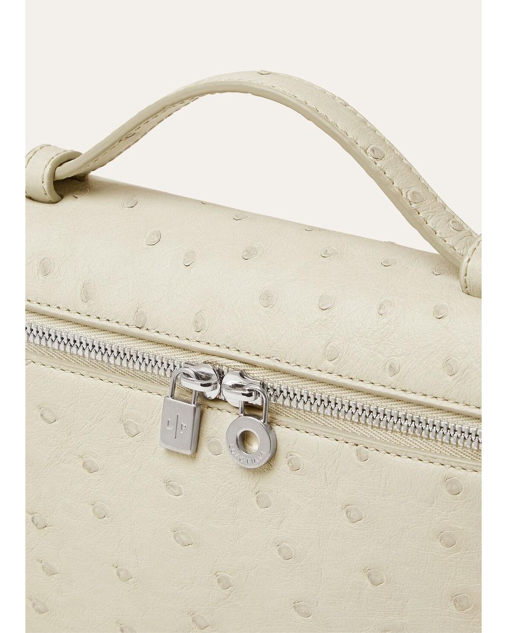 Loro Piana Natural Extra Pocket L19 Shoulder Bag
