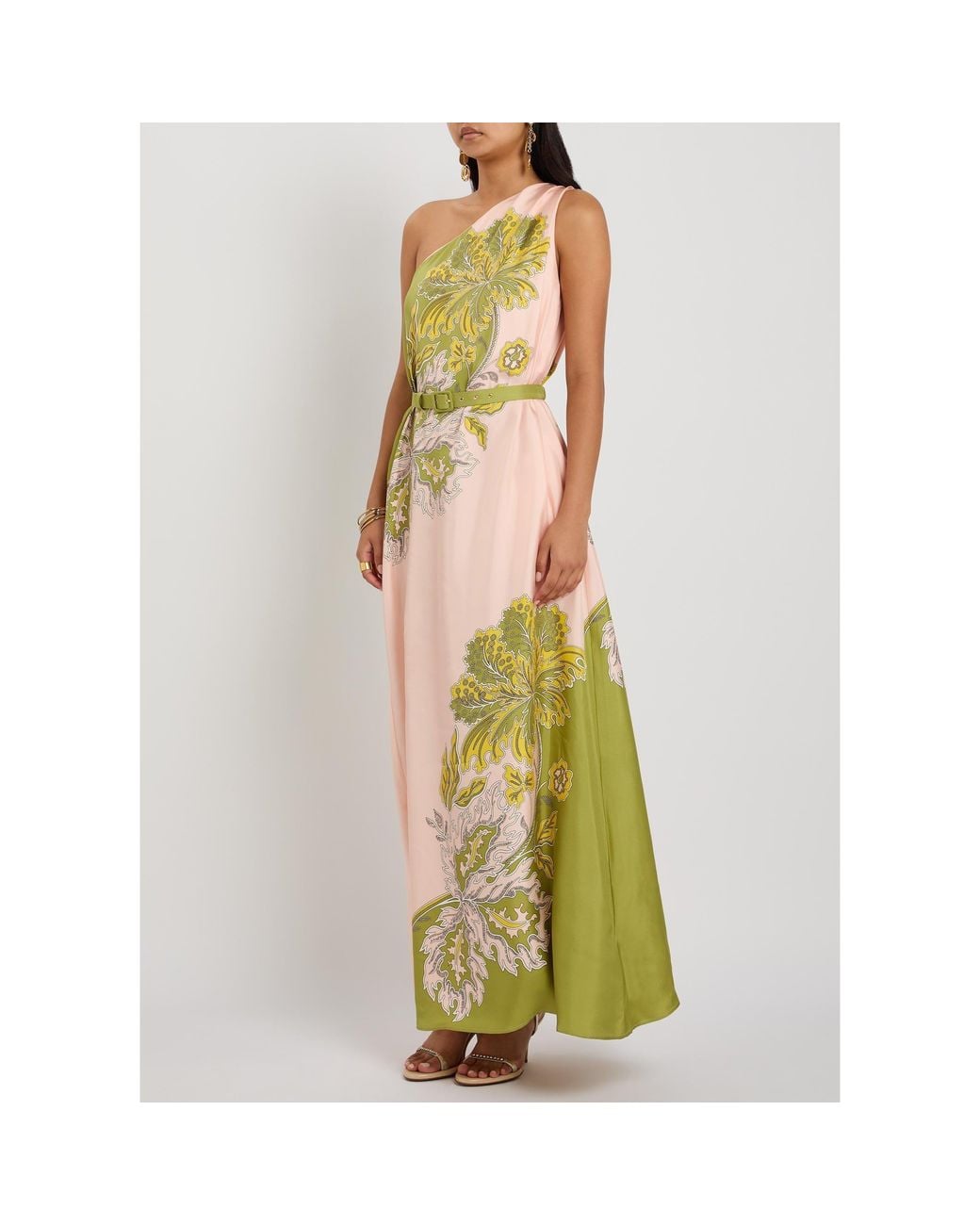 LaDoubleJ Metallic Silk Dress