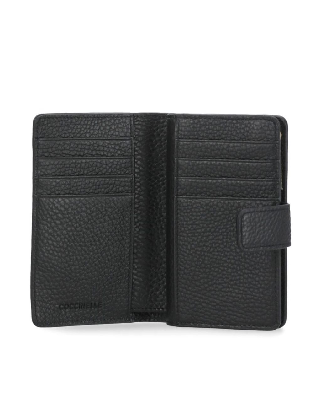 Coccinelle Black Logo-Lettering Wallet