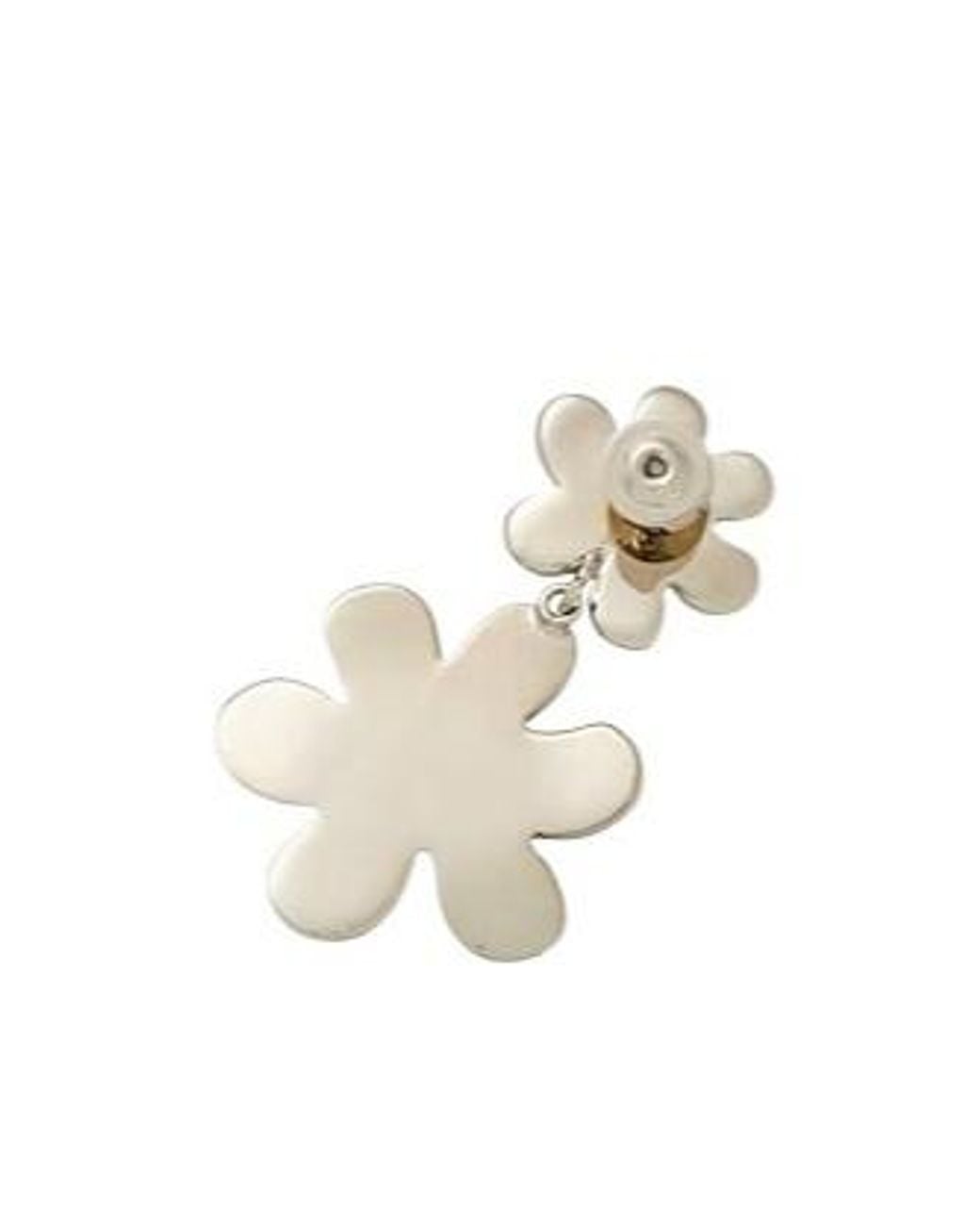 Marni White Metal Earrings