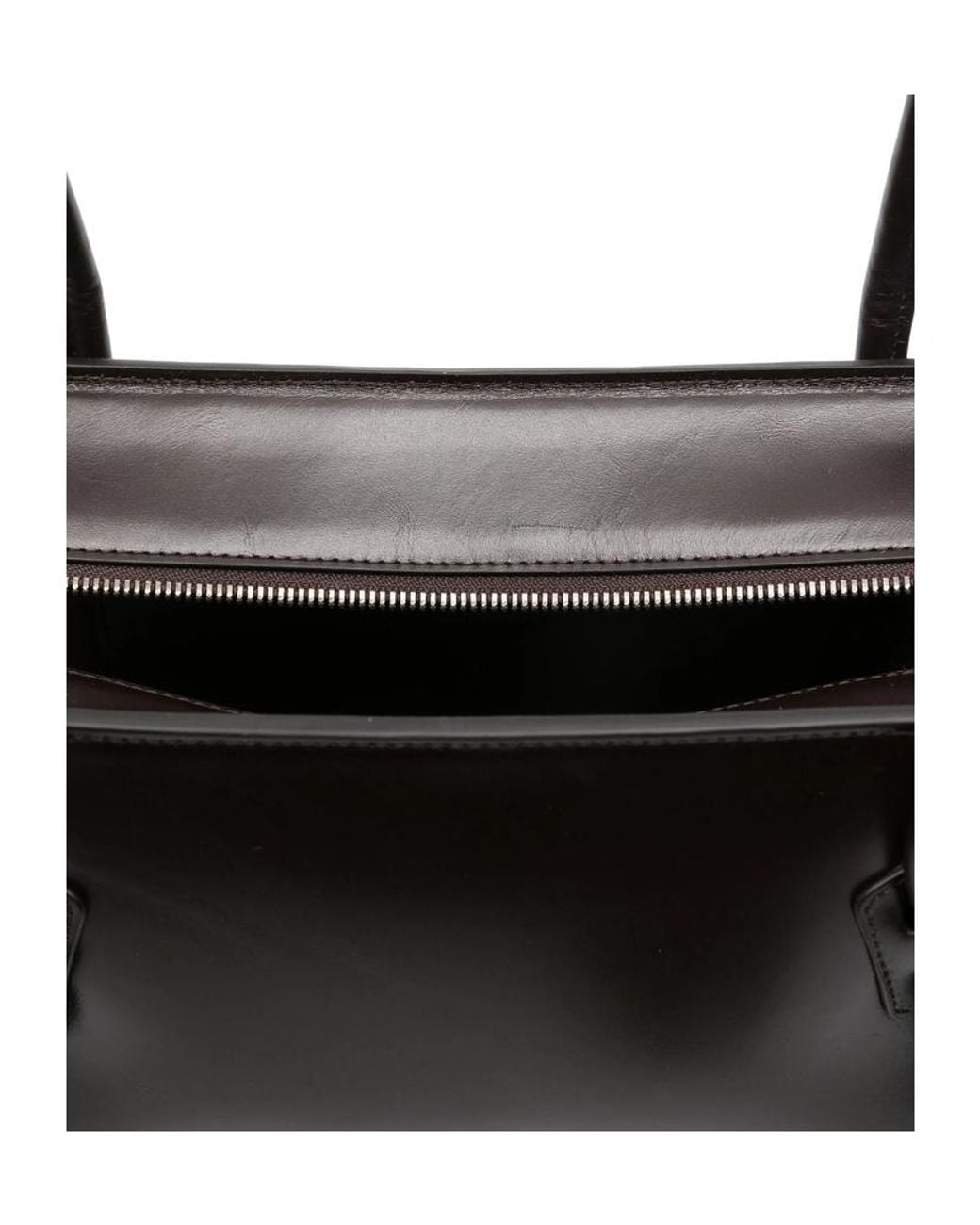 Hereu Black Rectangular Tote Bag