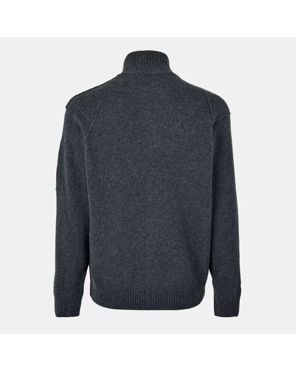 C P Company Blue Technical Cardigan for men