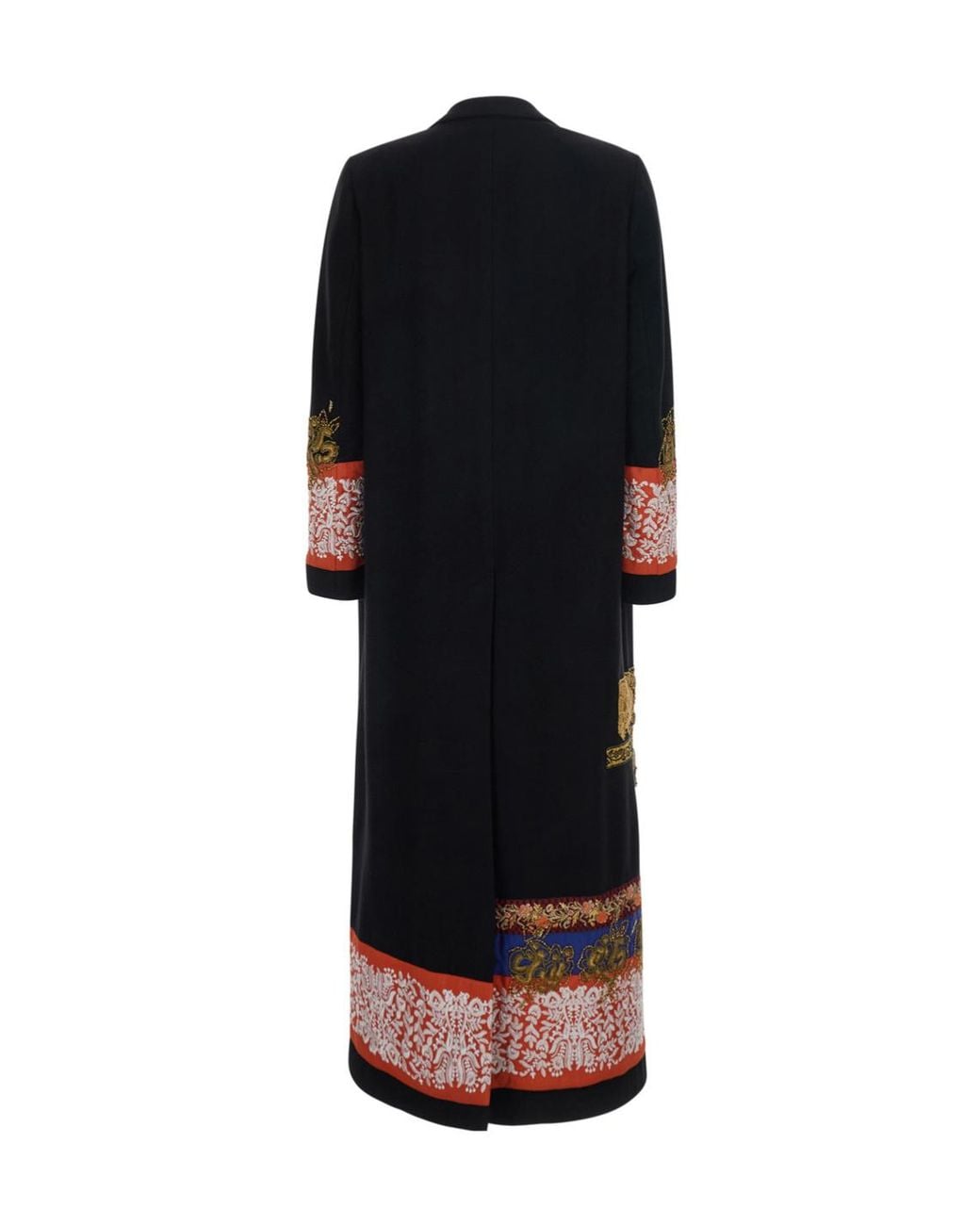 Dries Van Noten Black Long-Sleeved Coat