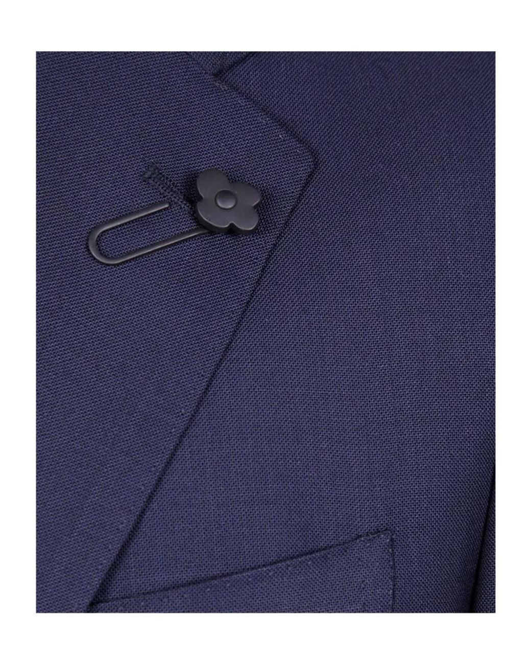 Lardini Blue Single-Breasted Blazer for men