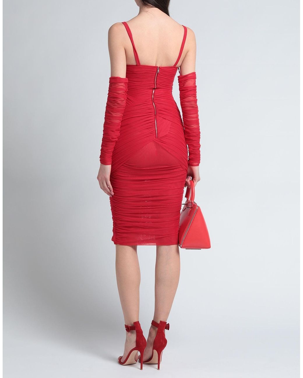 Dolce & Gabbana Red Sheath Dresses