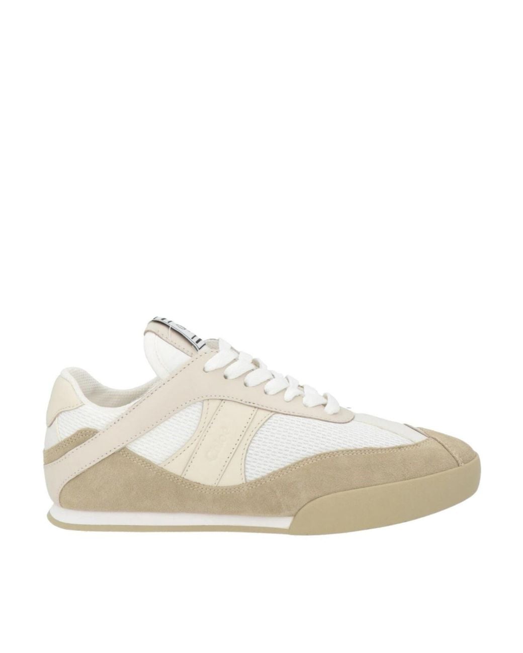 Chloé White Multi-Color Casual Shoes