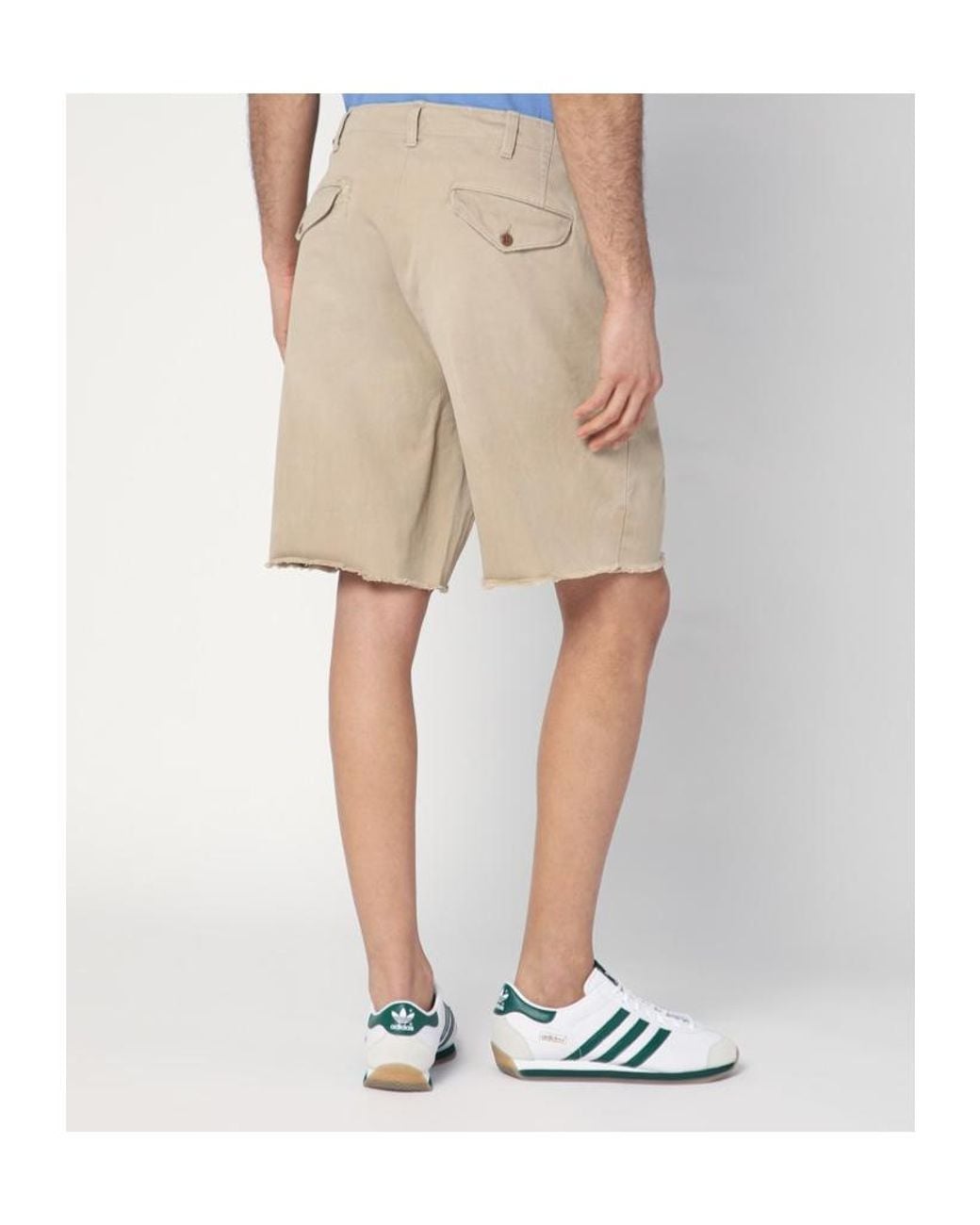 Polo Ralph Lauren Natural Cotton Twill Shorts for men