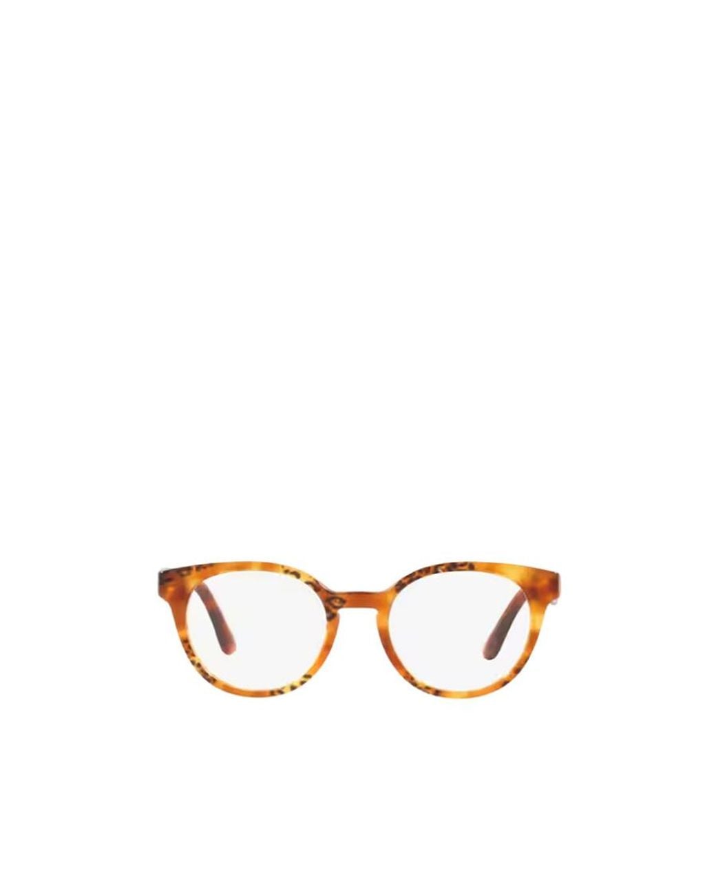 Dolce & Gabbana White Eyewear Round Frame Glasses
